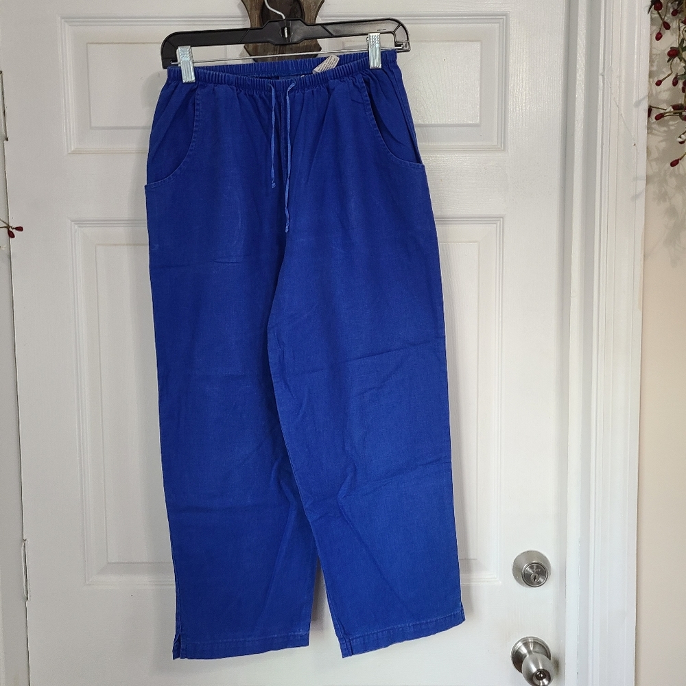 Blue Fin Woman's Scrubs, Size: Small Color: Blue - Picture 4 of 13
